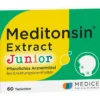 MEDITONSIN Extract Junior pflanzl.Erkältungstabl. 60 St