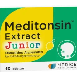 MEDITONSIN Extract Junior pflanzl.Erkältungstabl. 60 St