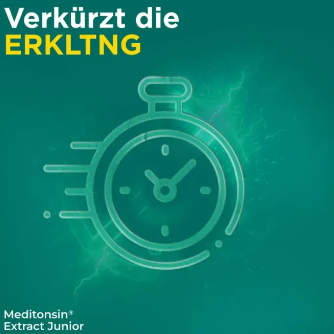 MEDITONSIN Extract Junior pflanzl.Erkältungstabl. 60 St