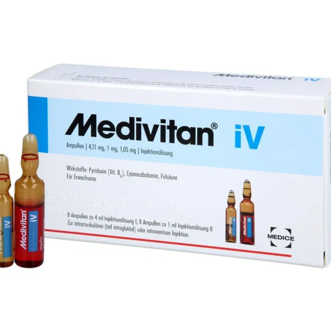 MEDIVITAN iV Injektionslösung in Amp.-Paare 8 St