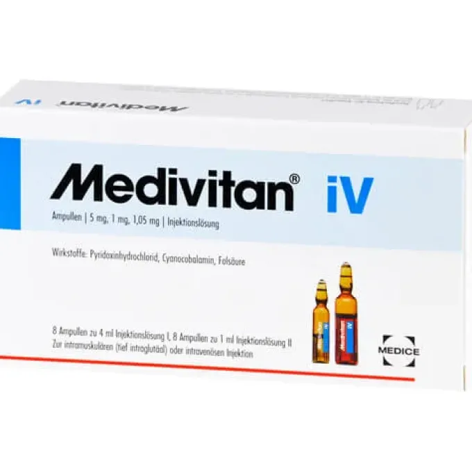 MEDIVITAN iV Injektionslösung in Amp.-Paare 8 St