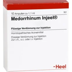 MEDORRHINUM Injeel Ampullen 10 St