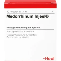 MEDORRHINUM Injeel Ampullen 10 St
