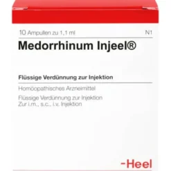 MEDORRHINUM Injeel Ampullen 10 St