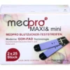MEDPRO Maxi & mini Blutzucker-Teststreifen 2X25 St