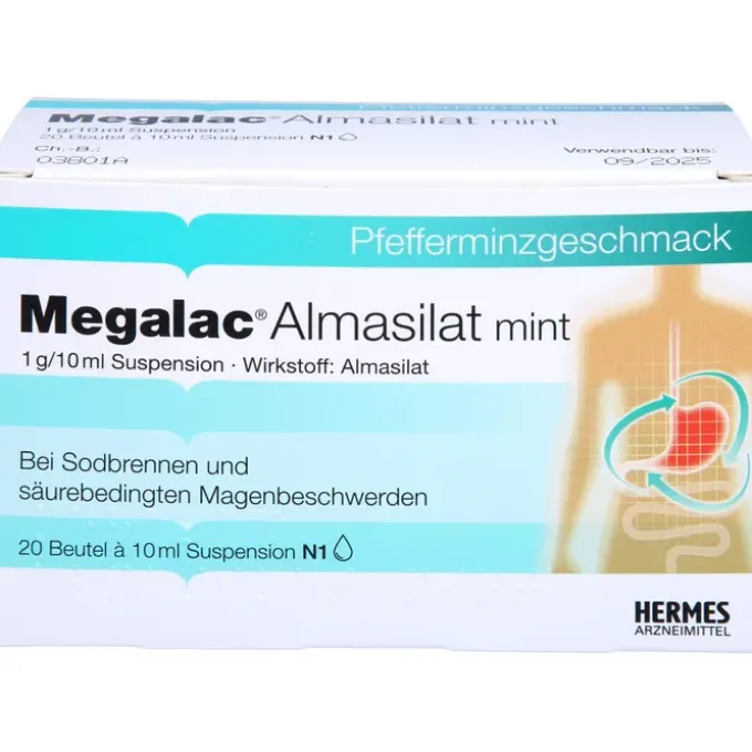 MEGALAC Almasilat mint Suspension 20X10 ml