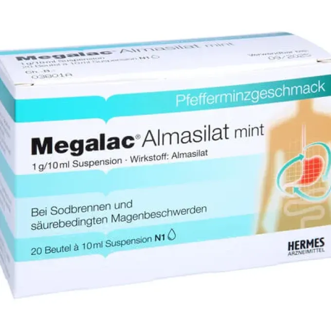 MEGALAC Almasilat mint Suspension 20X10 ml
