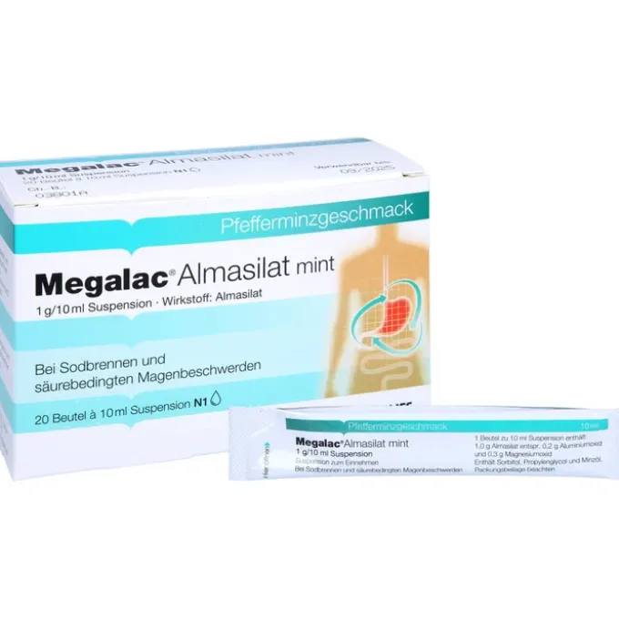 MEGALAC Almasilat mint Suspension 20X10 ml