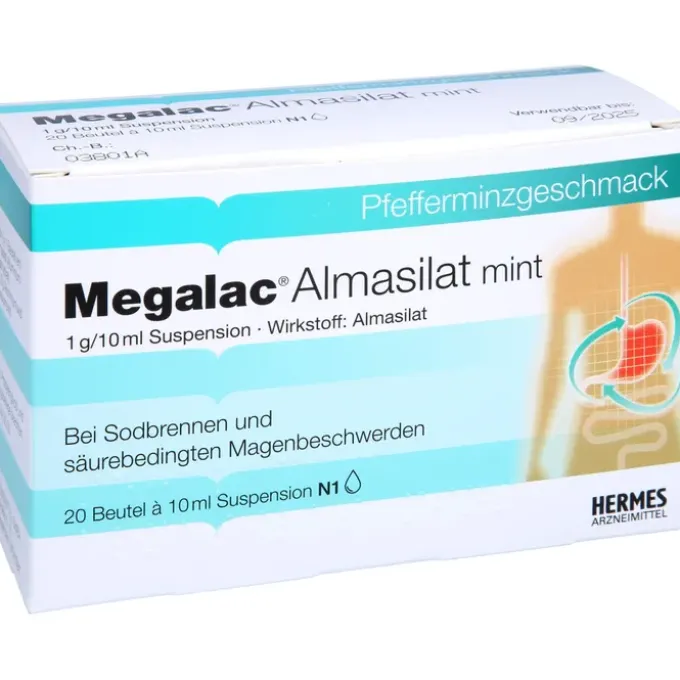 MEGALAC Almasilat mint Suspension 20X10 ml