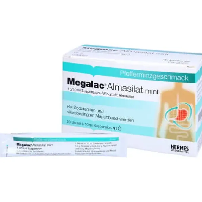 MEGALAC Almasilat mint Suspension 20X10 ml