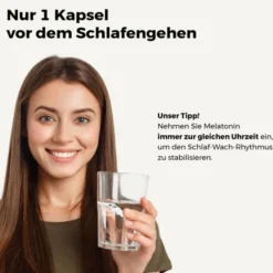 MELATONIN 2 mg plus Hopfen und Melisse Kapseln 60 Stück
