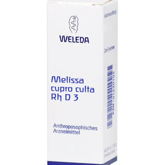 MELISSA CUPRO culta RH D 3 Dilution 20 ml