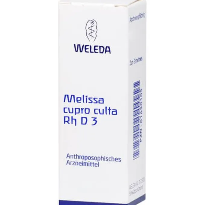 MELISSA CUPRO culta RH D 3 Dilution 20 ml