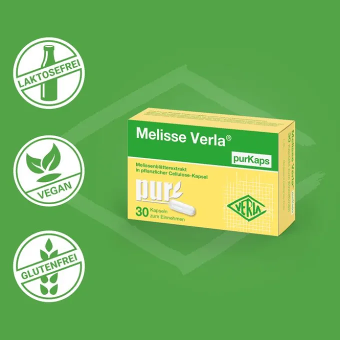 MELISSE VERLA purKaps 30 Stück