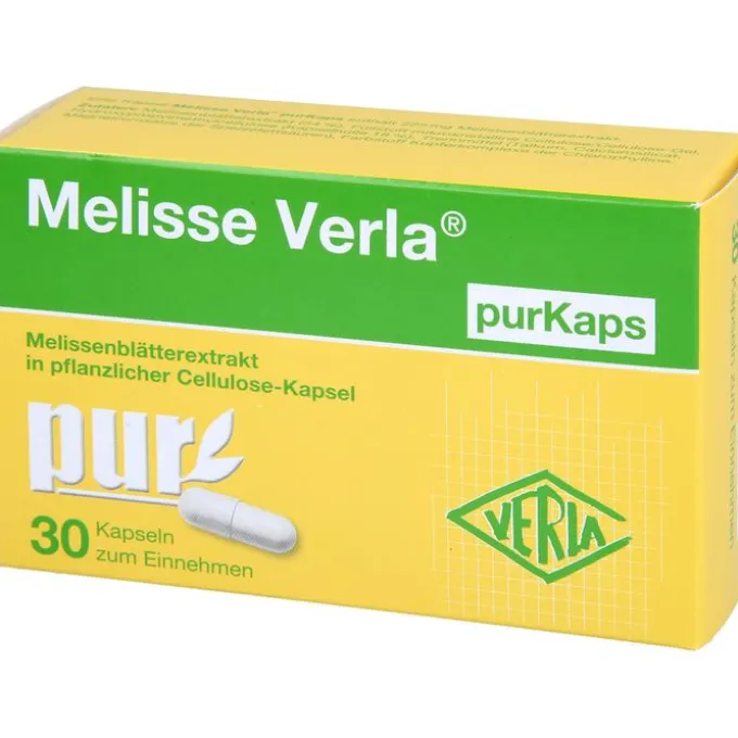 MELISSE VERLA purKaps 30 Stück