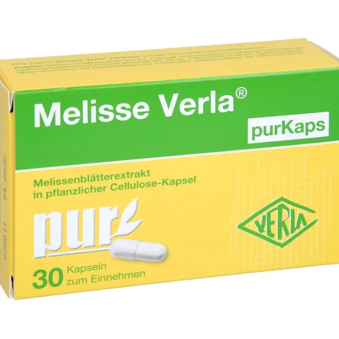 MELISSE VERLA purKaps 30 Stück