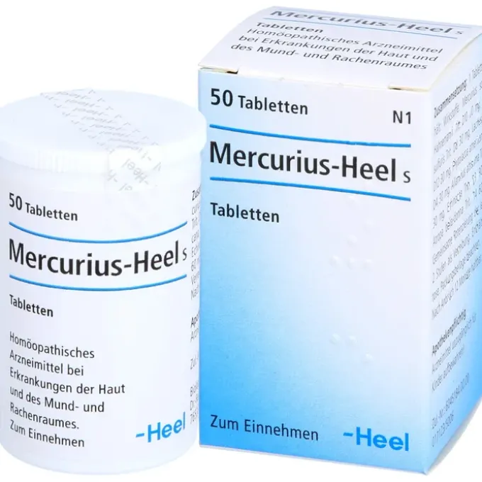 MERCURIUS HEEL S Tabletten 50 St