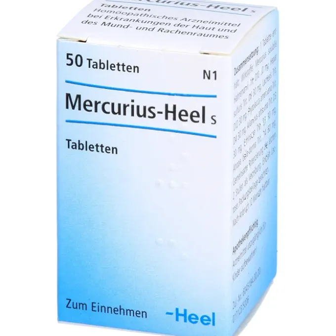 MERCURIUS HEEL S Tabletten 50 St