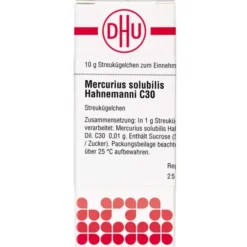 MERCURIUS SOLUBILIS Hahnemanni C 30 Globuli 10 g