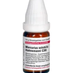 MERCURIUS SOLUBILIS Hahnemanni C 30 Globuli 10 g
