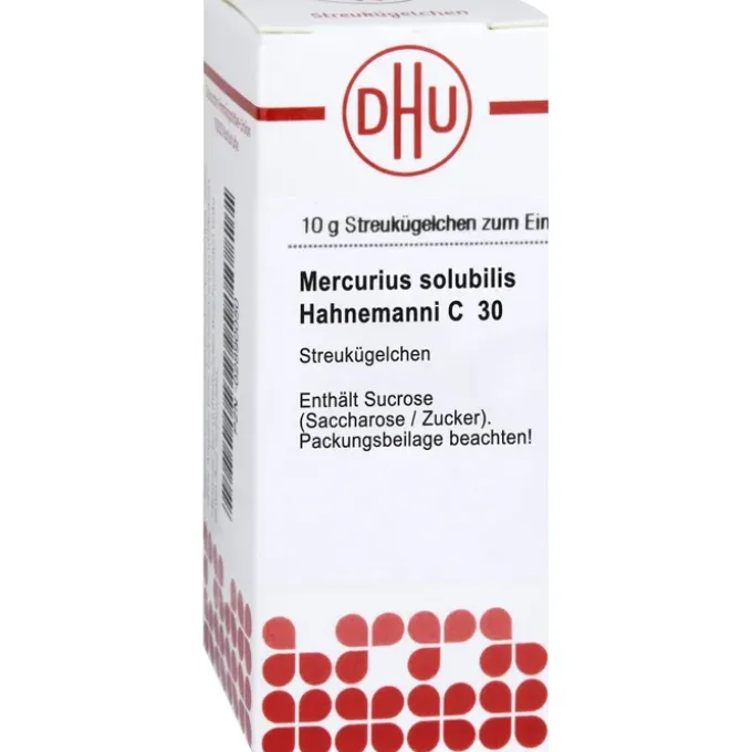 MERCURIUS SOLUBILIS Hahnemanni C 30 Globuli 10 g