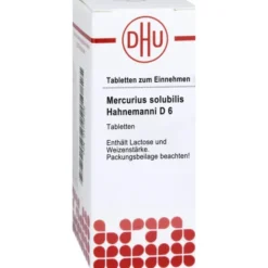 MERCURIUS SOLUBILIS Hahnemanni D 6 Tabletten 80 St
