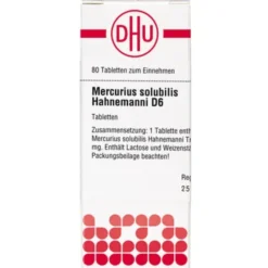 MERCURIUS SOLUBILIS Hahnemanni D 6 Tabletten 80 St