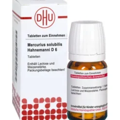 MERCURIUS SOLUBILIS Hahnemanni D 6 Tabletten 80 St