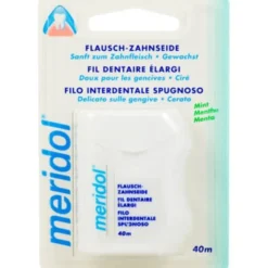 MERIDOL Flausch Zahnseide gewachst 40 m