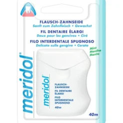 MERIDOL Flausch Zahnseide gewachst 40 m