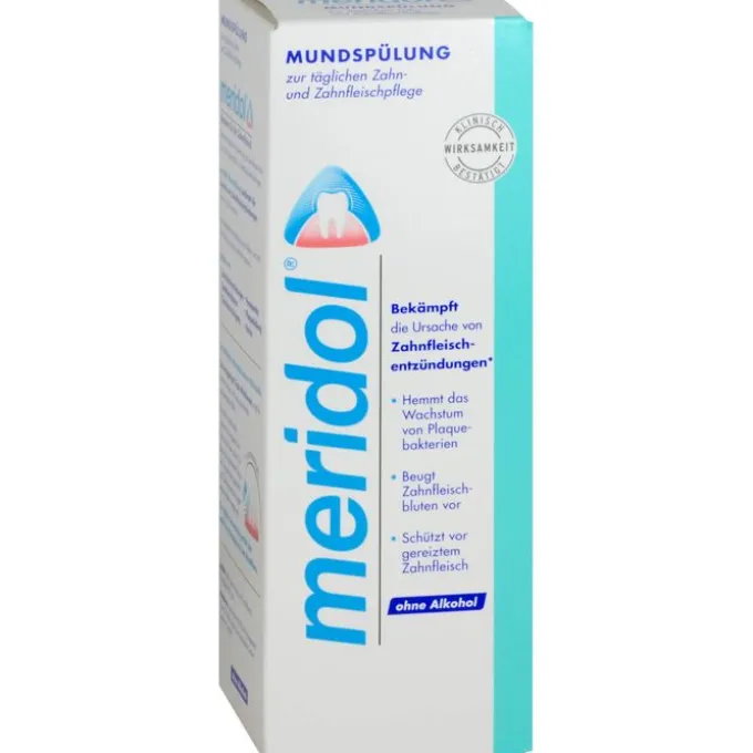 MERIDOL Mundspül Lösung: Effektive Mundhygiene für gesundes Zahnfleisch 400 ml