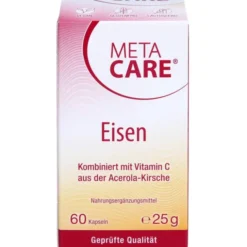 META-CARE Eisen Kapseln 60 Stück