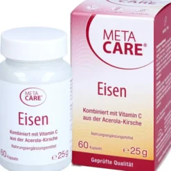 META-CARE Eisen Kapseln 60 Stück