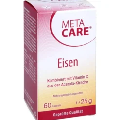 META-CARE Eisen Kapseln 60 Stück