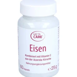 META-CARE Eisen Kapseln 60 Stück