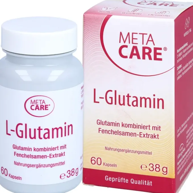 META-CARE L-Glutamin Kapseln 60 Stück