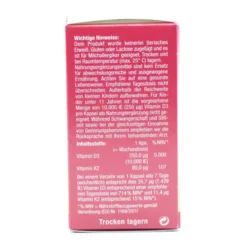 META-CARE Vitamin D3 Plus 10.000 I.E + 80 μg K2 60 Stück