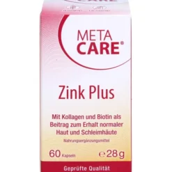 META-CARE Zink+ Kapseln 60 Stück