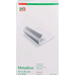 METALLINE Kompressen 10x20 cm steril 50 St