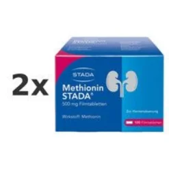 METHIONIN STADA 500 mg Filmtabletten Set 2x 100St