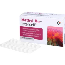 METHYL B12-Intercell magensaftresistente Kapseln 90 Stück