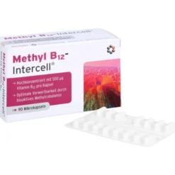 METHYL B12-Intercell magensaftresistente Kapseln 90 Stück