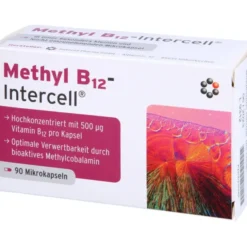 METHYL B12-Intercell magensaftresistente Kapseln 90 Stück