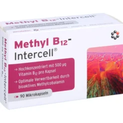 METHYL B12-Intercell magensaftresistente Kapseln 90 Stück