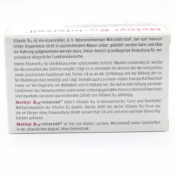 METHYL B12-Intercell magensaftresistente Kapseln 90 Stück