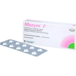 MEZYM F magensaftresistente Tabletten 20 St