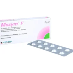 MEZYM F magensaftresistente Tabletten 20 St