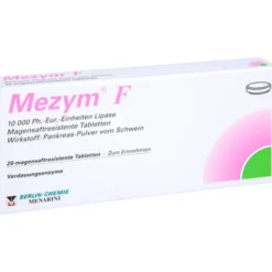 MEZYM F magensaftresistente Tabletten 20 St