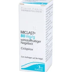 MICLAST 80 mg/g wirkstoffhaltiger Nagellack 3 ml