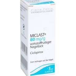 MICLAST 80 mg/g wirkstoffhaltiger Nagellack 3 ml